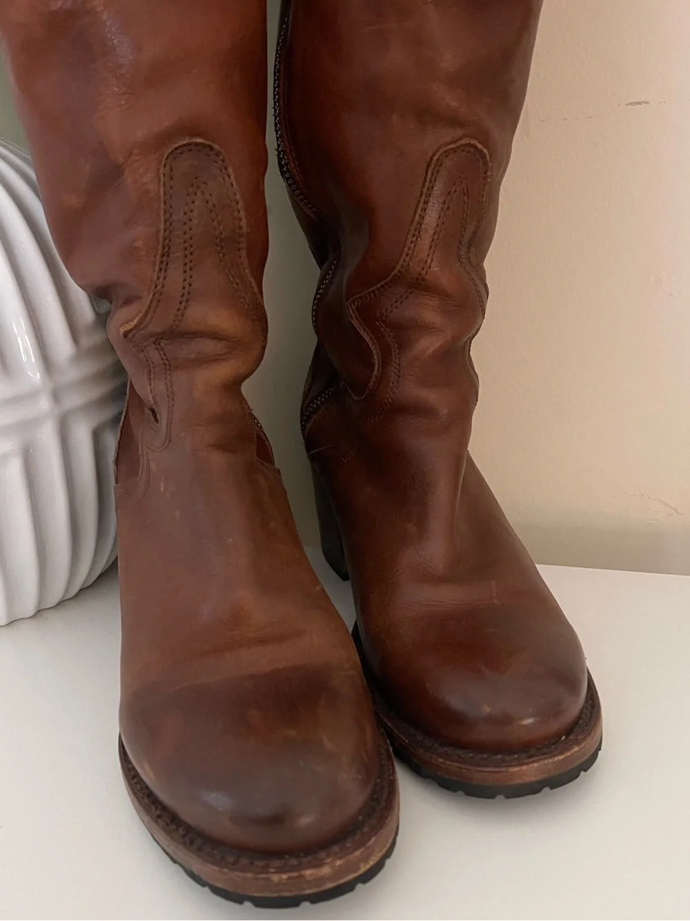 Freebird by Steven Calgary Over the Knee Leather Boots